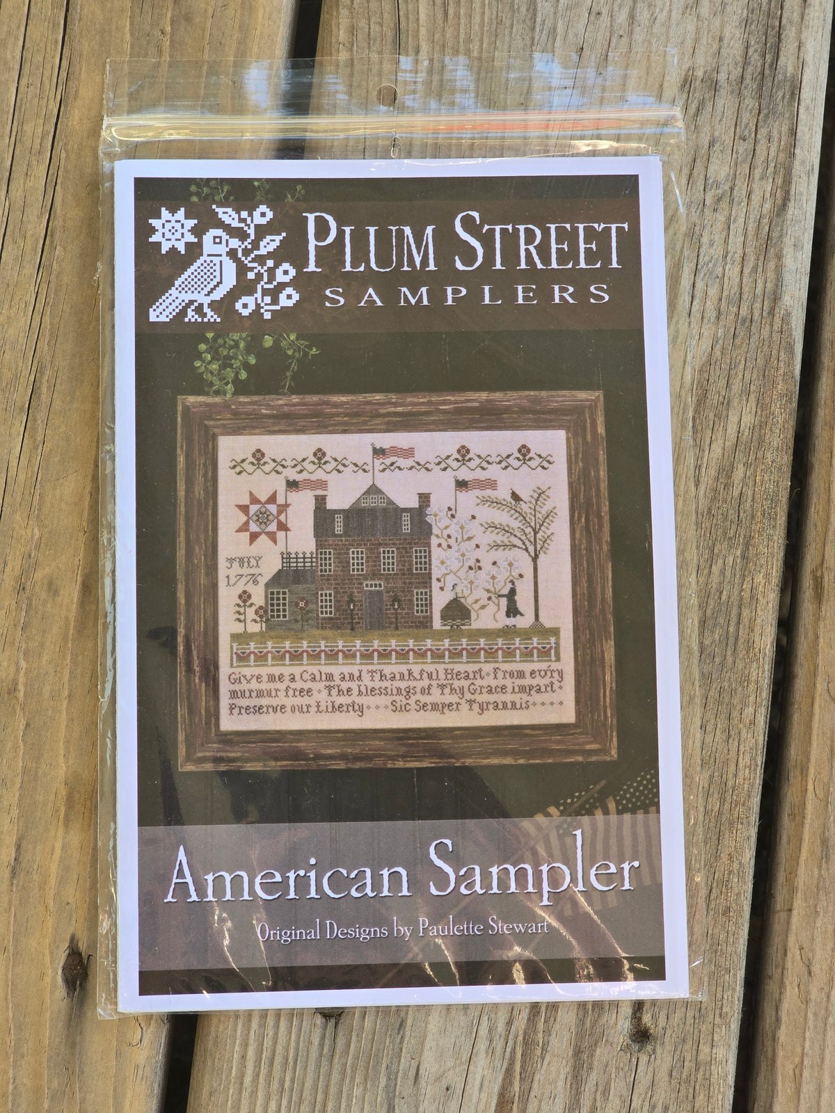 Plum Street Samplers - American Sampler - Cross Stitch Pattern