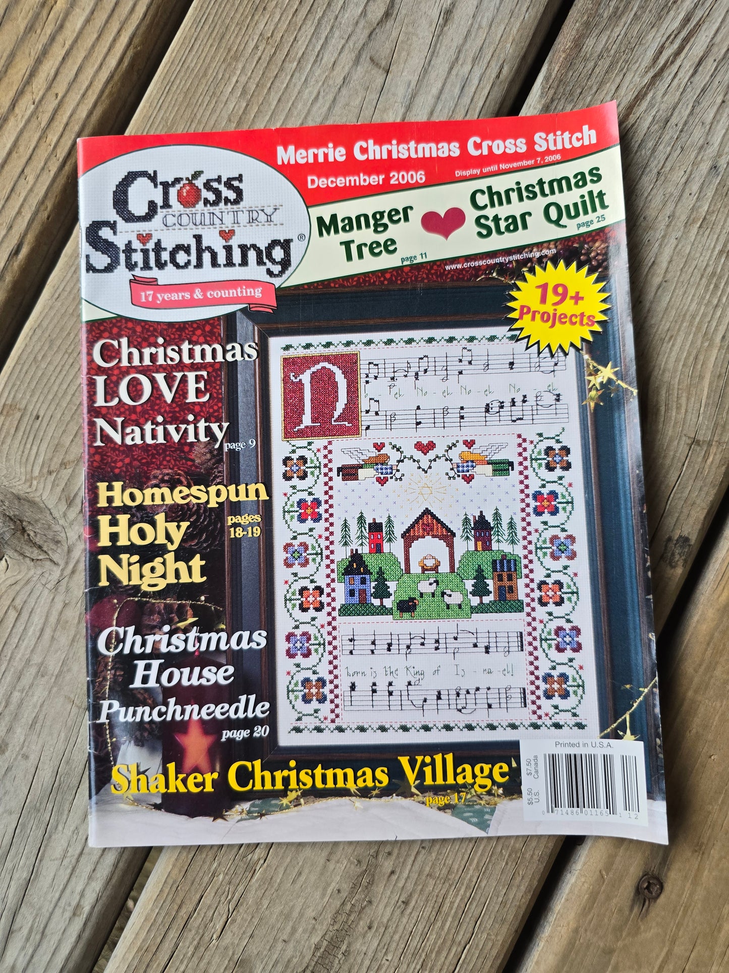 Cross Country Stitching Magazine - 2006 Bundle