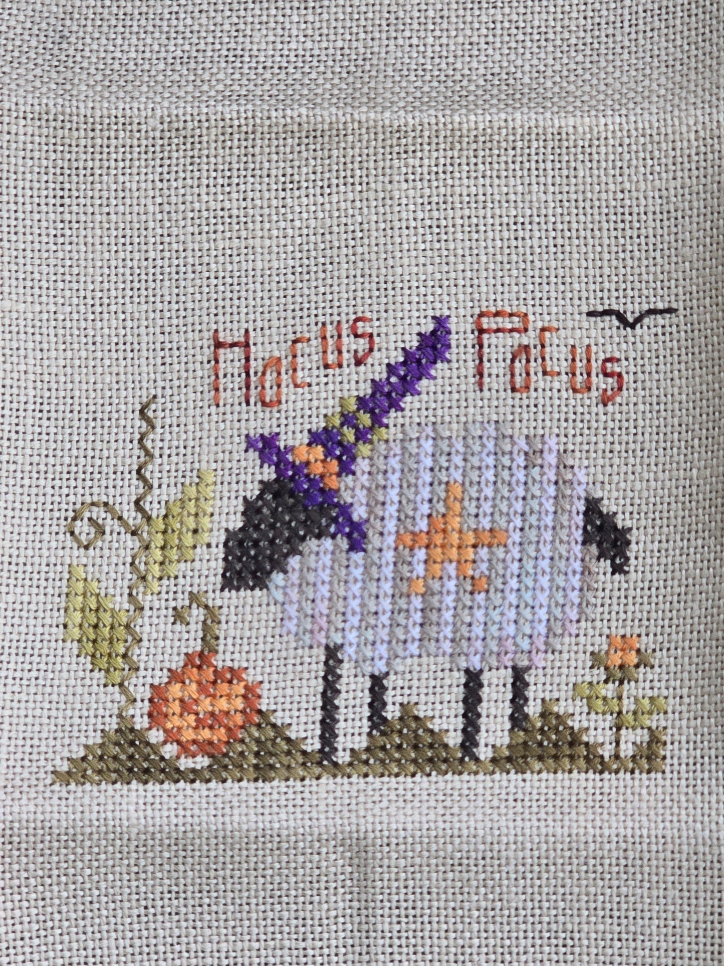 Shepherd's Bush - Hocus Pocus - Completed Cross Stitch