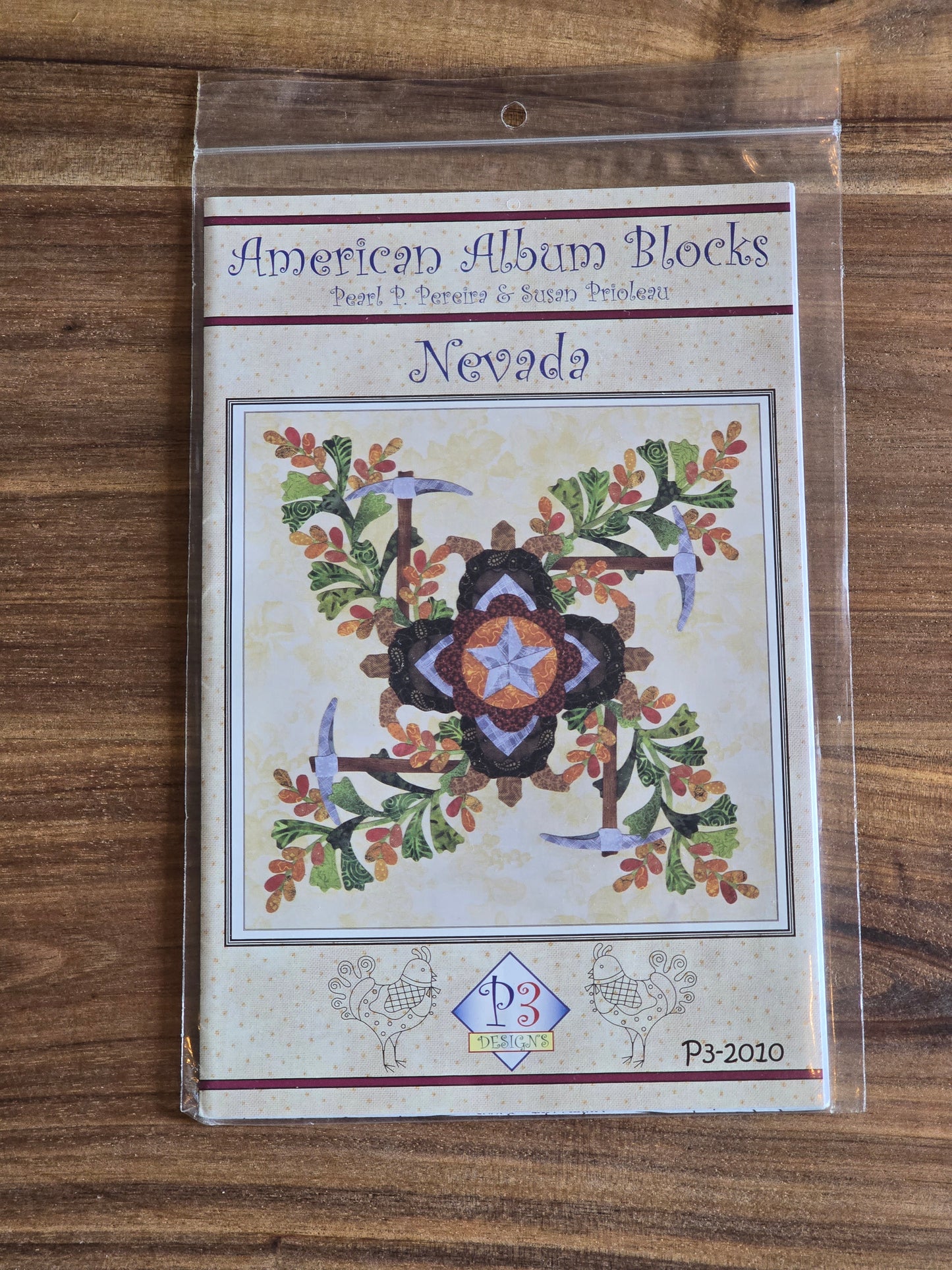 P3 Designs - American Album Blocks - Nevada - Applique Pattern