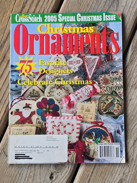 Just Cross Stitch - Special Christmas Issue - Christmas Ornaments - Holiday 2005