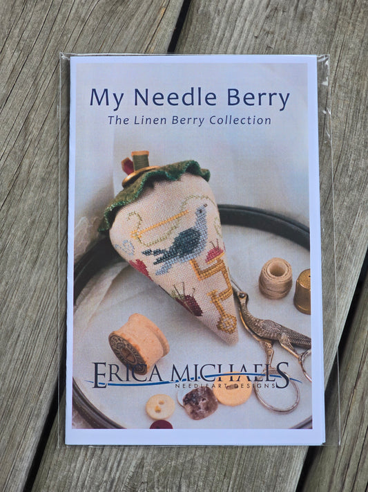 Erica Michaels - The Linen Berry Collection - My Needle Berry - Cross Stitch Pattern