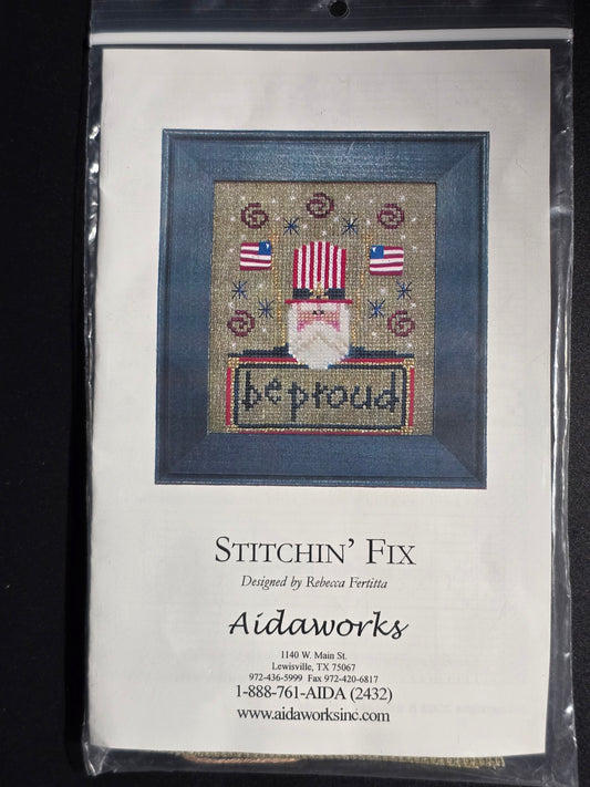 Aidaworks  - Stitchin' Fix - Be Proud Kit