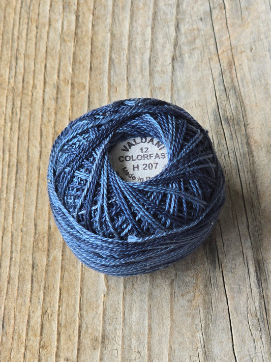 Valdani - Perle Cotton - Hand-Dyed - Size 12 - #H207 - Thread