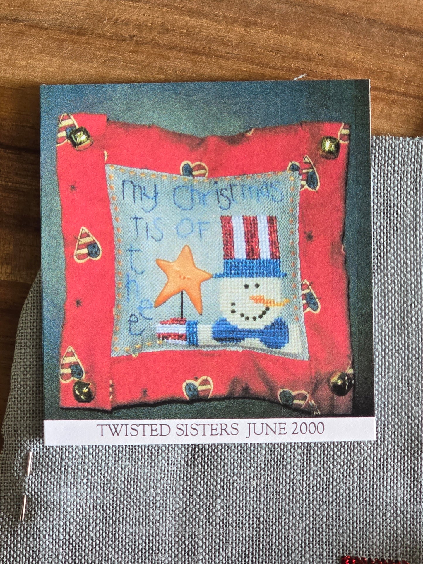 Lizzie Kate - Snowman's Holiday - Cross Stitch Kit