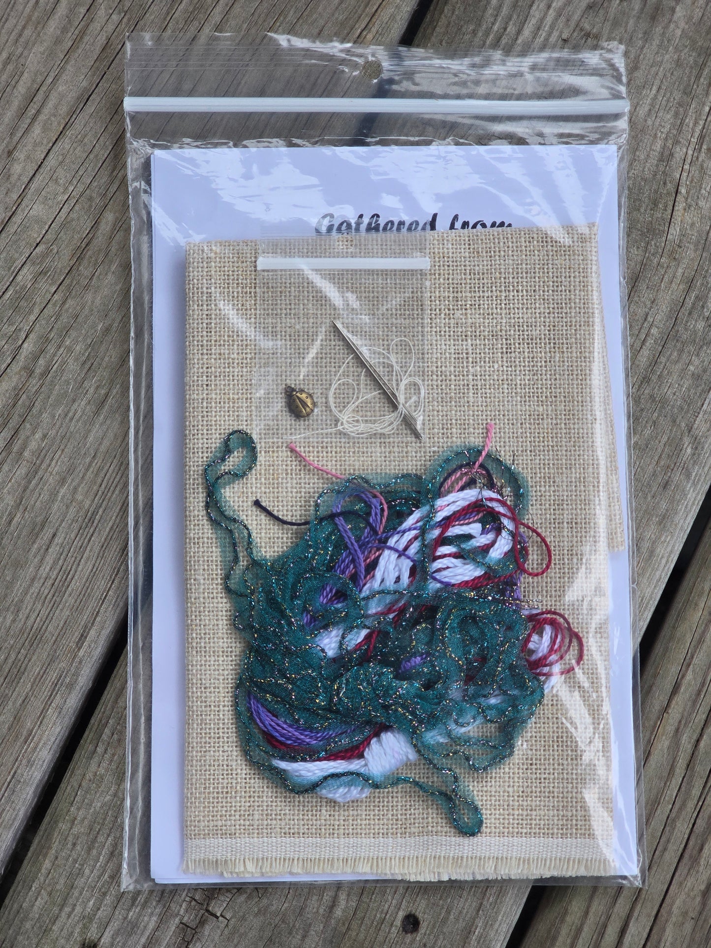 Aidaworks - Stitchin' Fix - Gathered From My Garden - Cross Stitch Kit