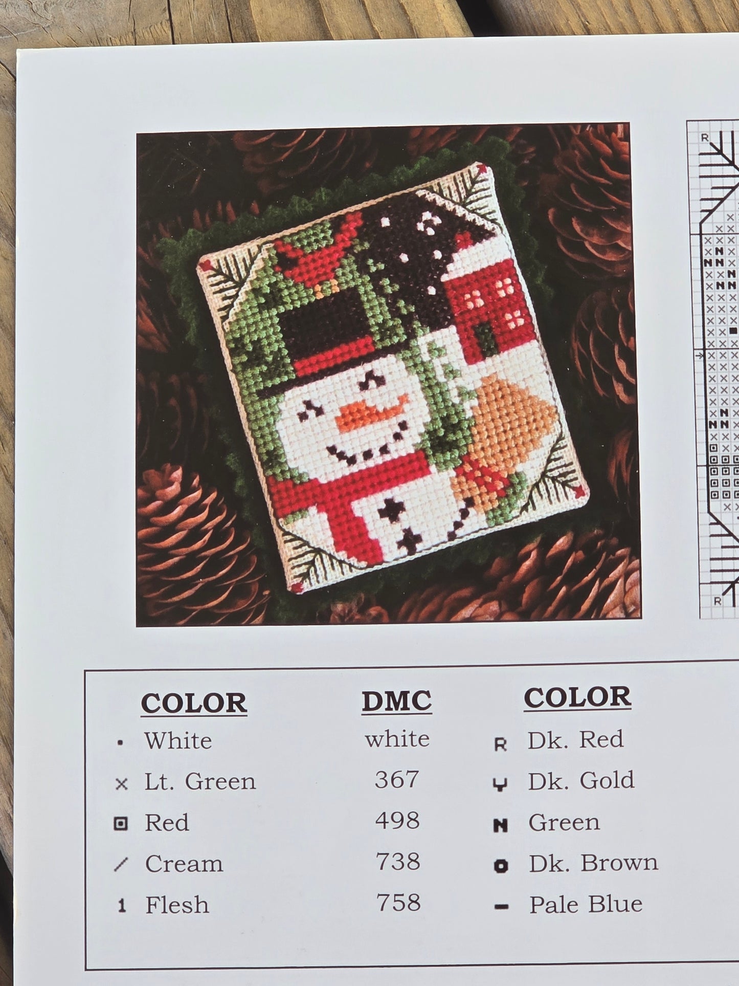 The Prairie Schooler - Snowy Nights - Book No. 166 - Cross Stitch Pattern