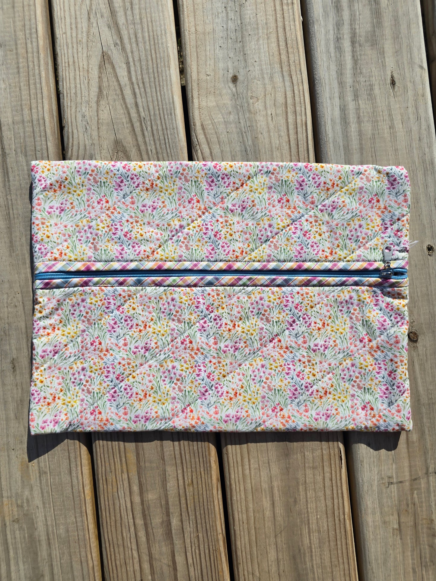 K Heinz Designz - Cloth Project Bag - Light Floral