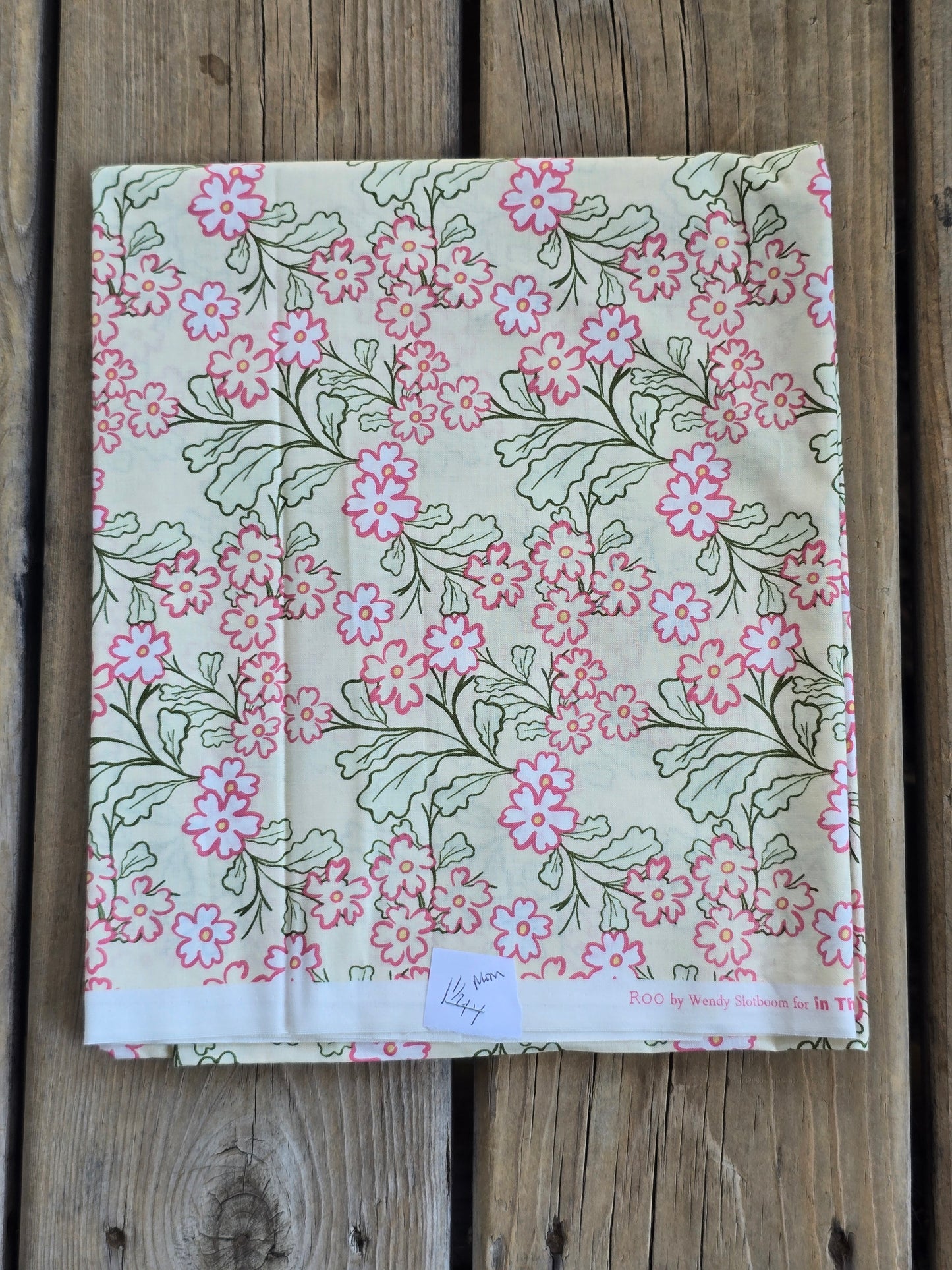 In The Beginning - Wendy Slotboom - ROO - Quilting Fabric - 1 1/2 Yards