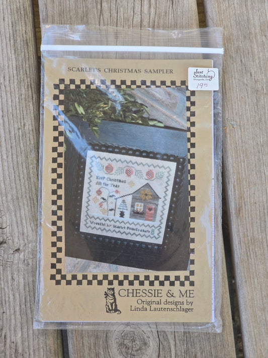 Chessie & Me - Scarlet's Christmas Sampler - Cross Stitch Kit
