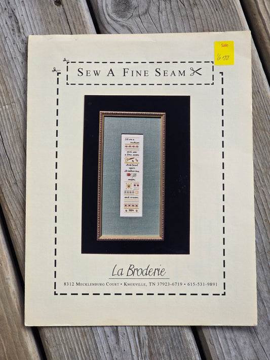 LaBroderie - Sew A Fine Seam - Cross Stitch Pattern