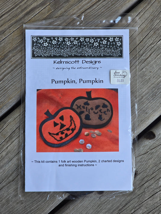 Kelmscott Designs - Pumpkin, Pumpkin - Cross Stitch Pattern