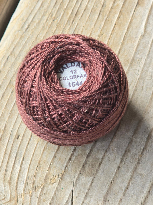Valdani - Perle Cotton - Hand-Dyed - Size 12 - #1644 - Thread