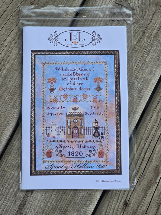 Lindsay Lane Designs - Spooky Hallow 1820 - Cross Stitch Pattern