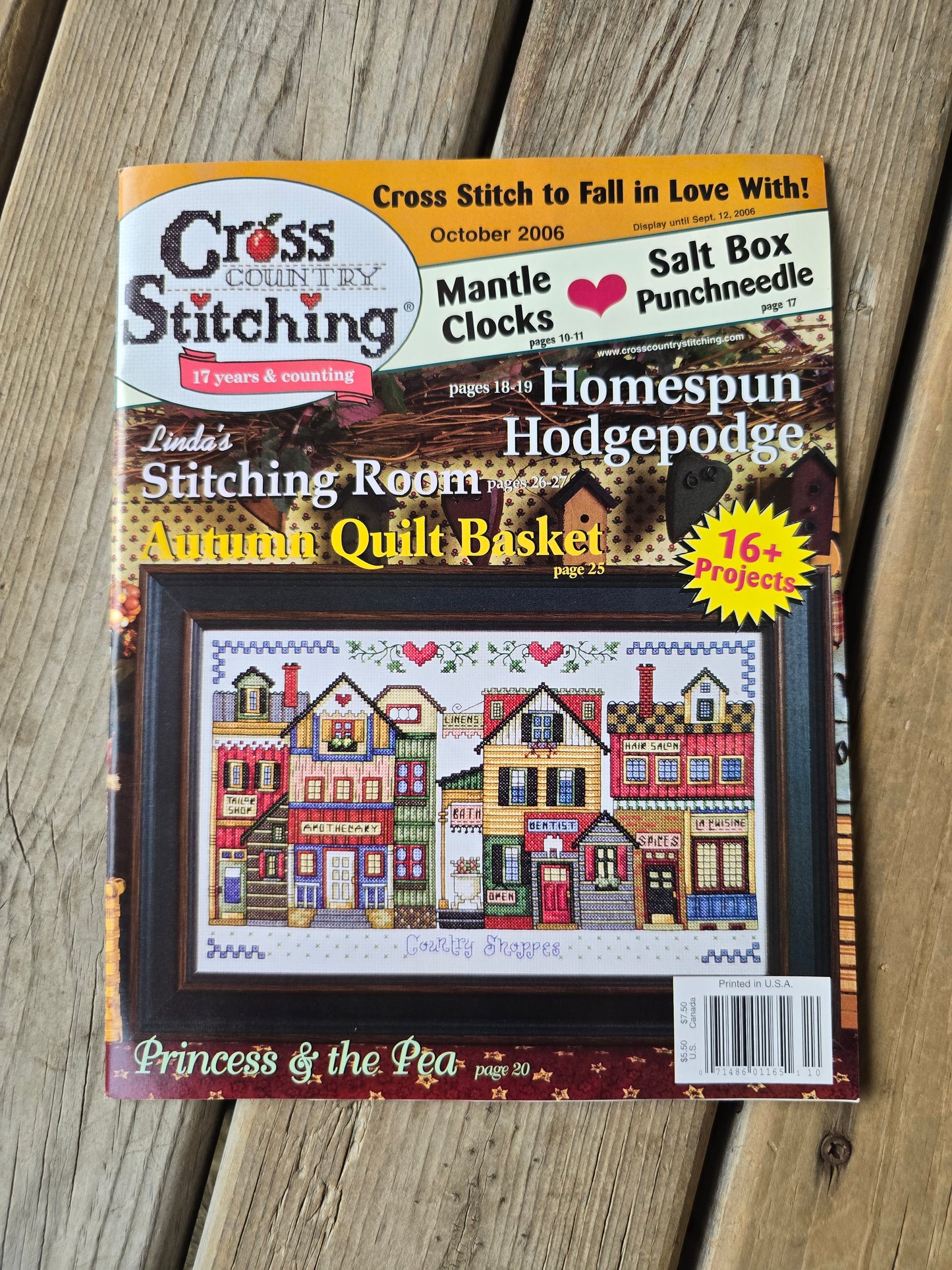 Cross Country Stitching Magazine - 2006 Bundle