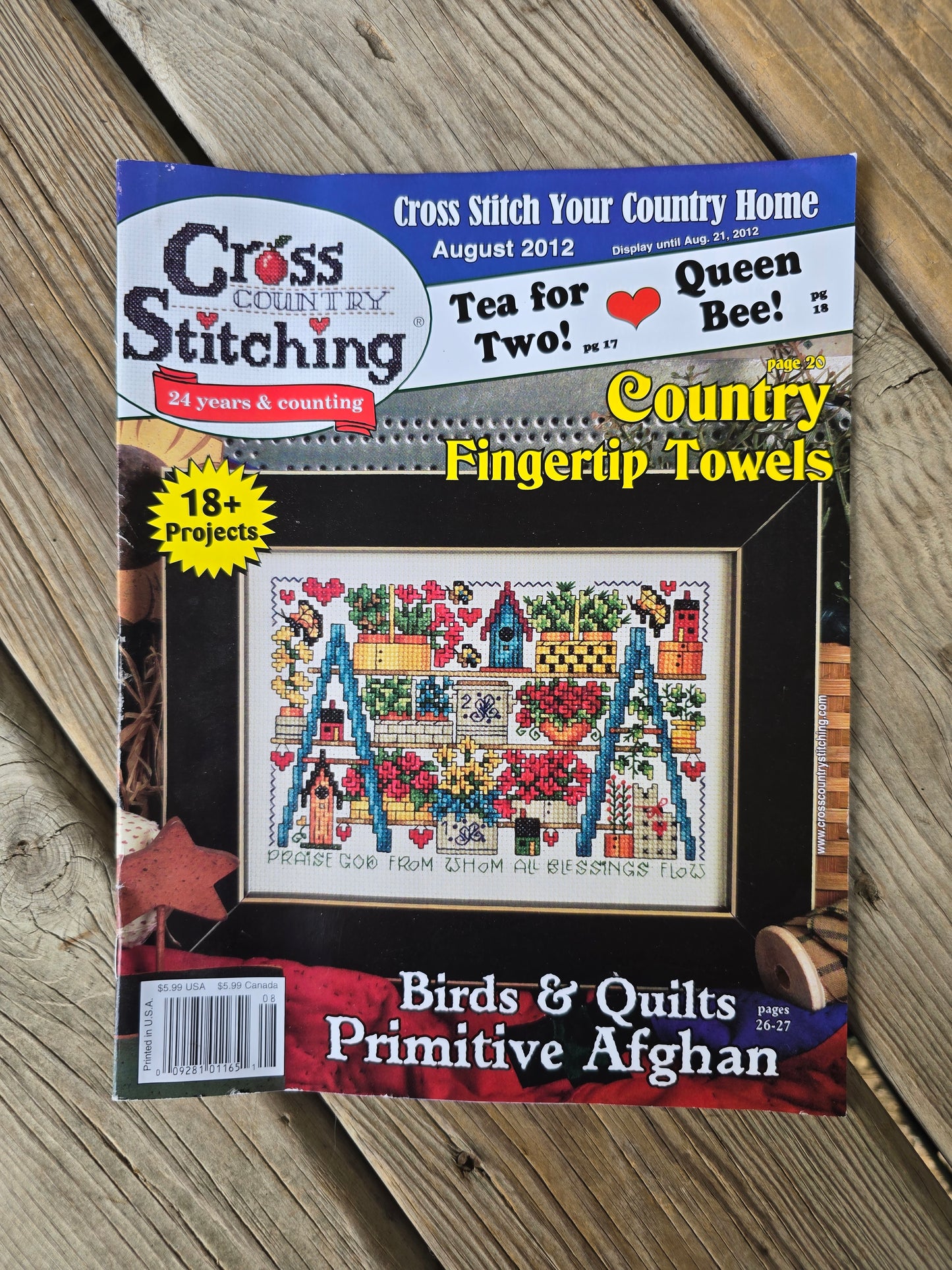 Cross Country Stitching Magazine - 2012 Bundle