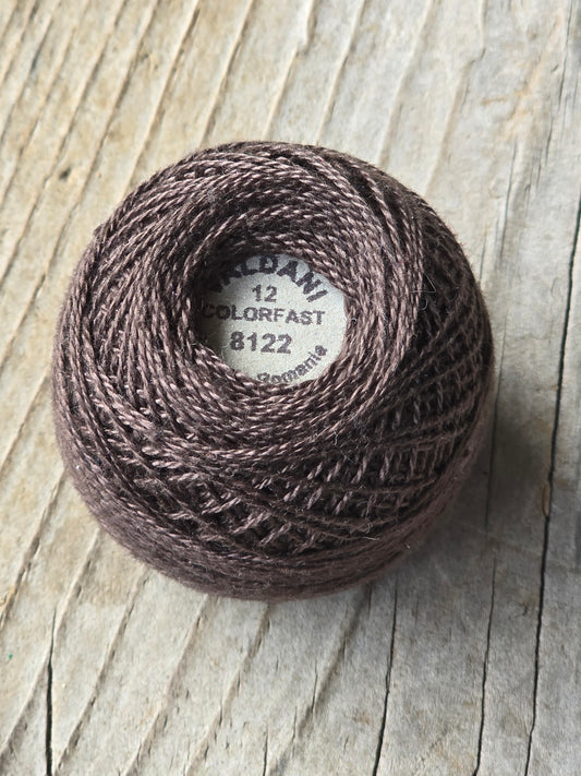 Valdani - Perle Cotton - Hand-Dyed - Size 12 - #8122 - Thread