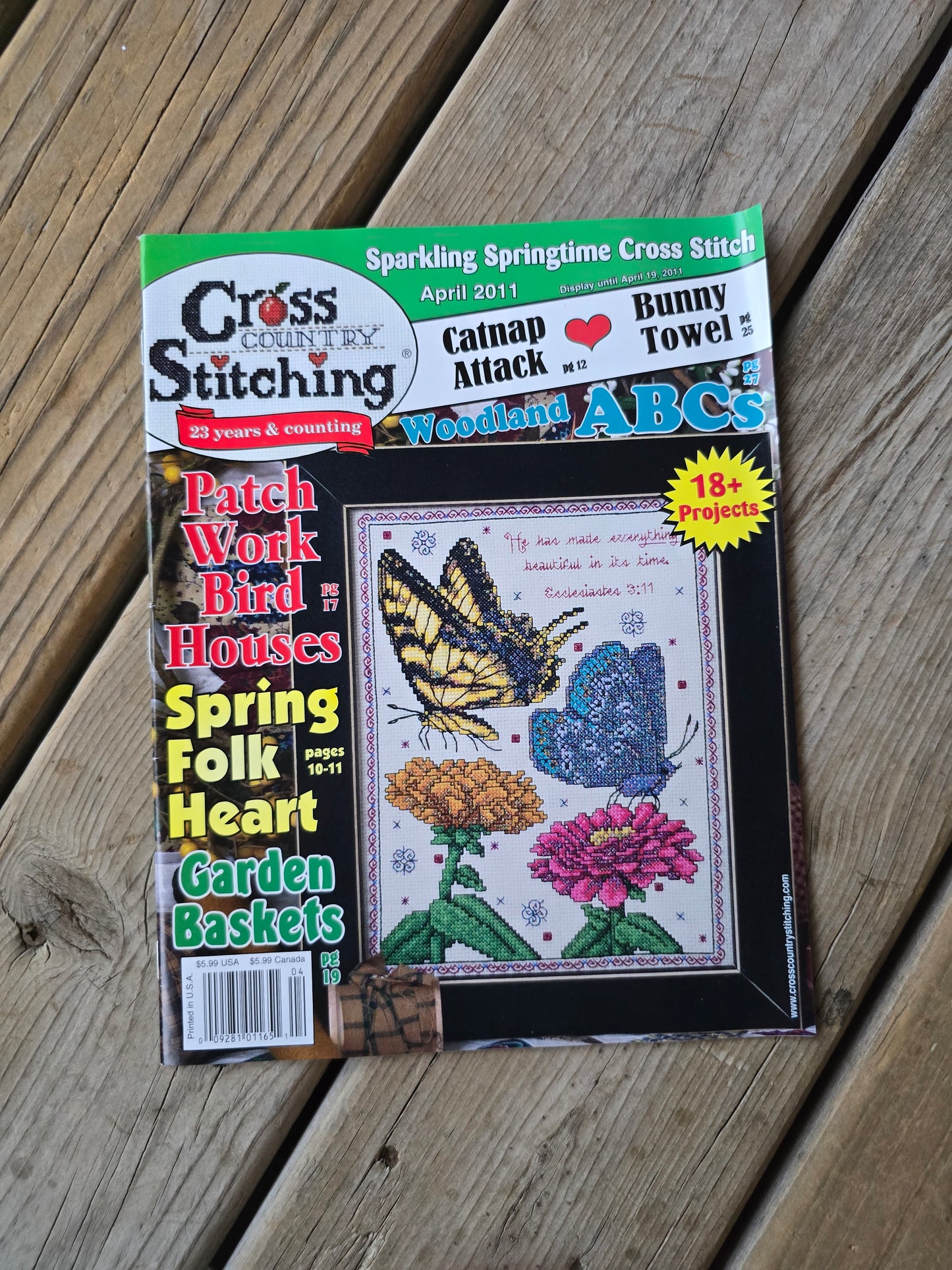 Cross Country Stitching Magazine - 2011 Bundle
