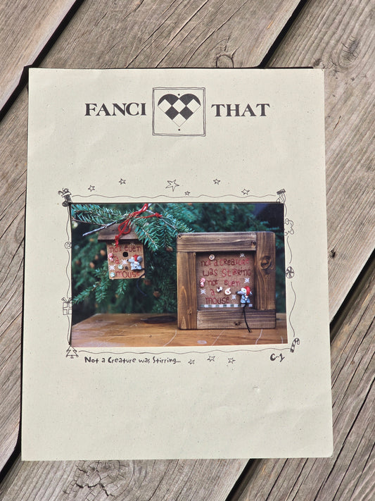 Fanci That - Not a Creature was Stirring - Cross Stitch Pattern