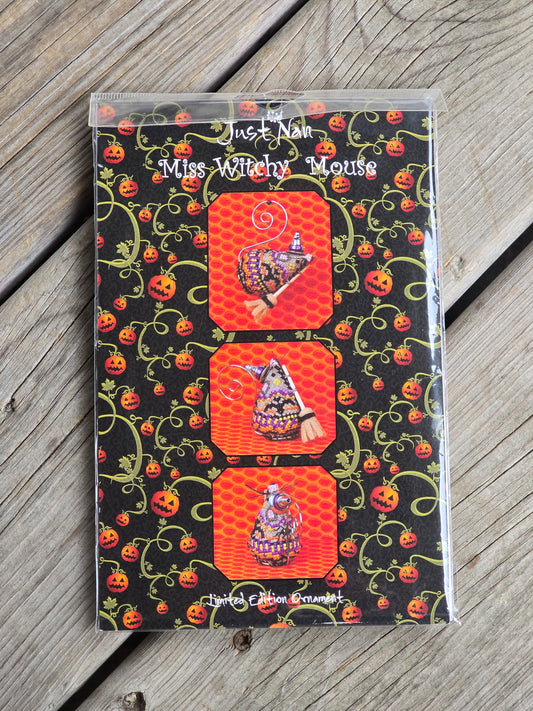 Just Nan - Miss Witchy Mouse - Cross Stitch Pattern