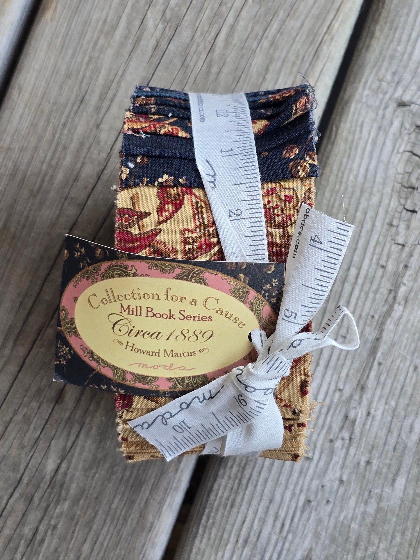 Moda - Collection for a Cause - Mill Book Series Circa 1880 - Quilting Fabric - Jelly Roll