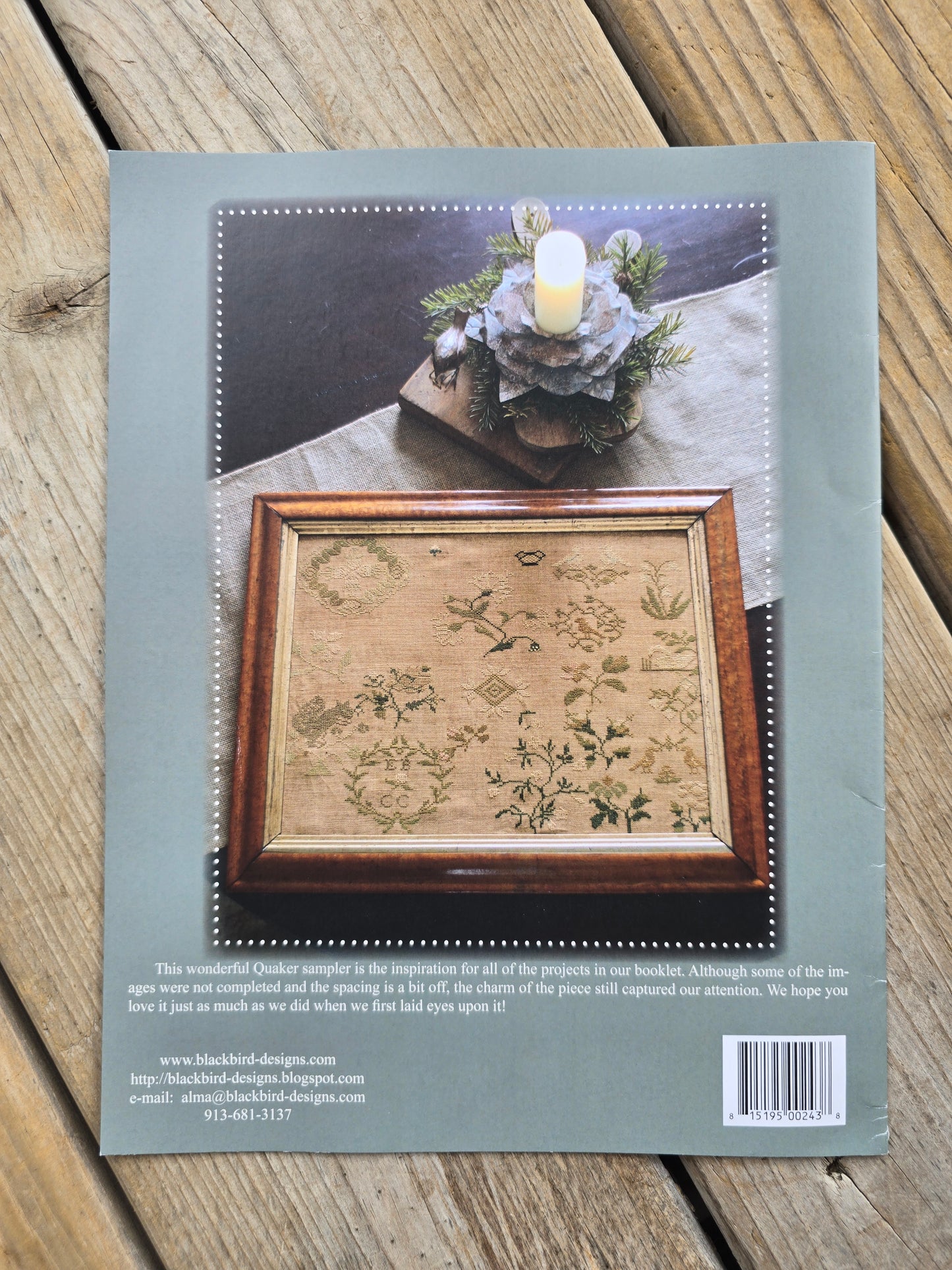 Blackbird Designs - And Blossoms as the Rose - Cross Stitch Pattern
