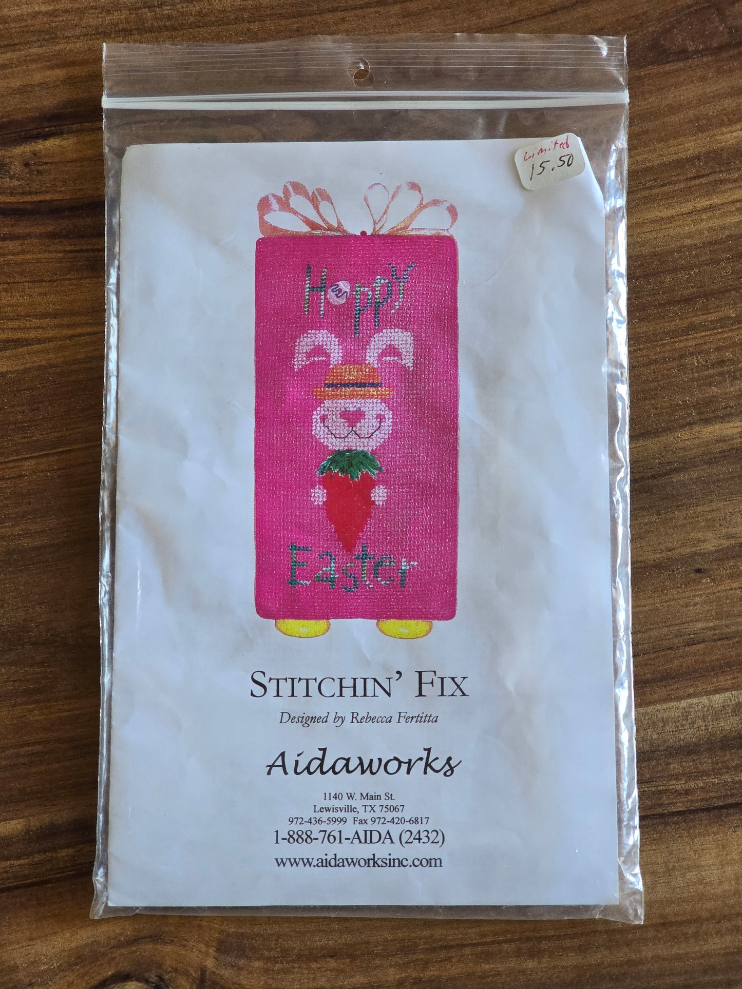 Aidaworks - Stitchin' Fix - Hoppy Easter - Cross Stitch Kit