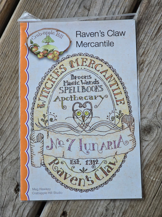 Crab-apple Hill - Raven's Claw Mercantile - Embroidery Pattern