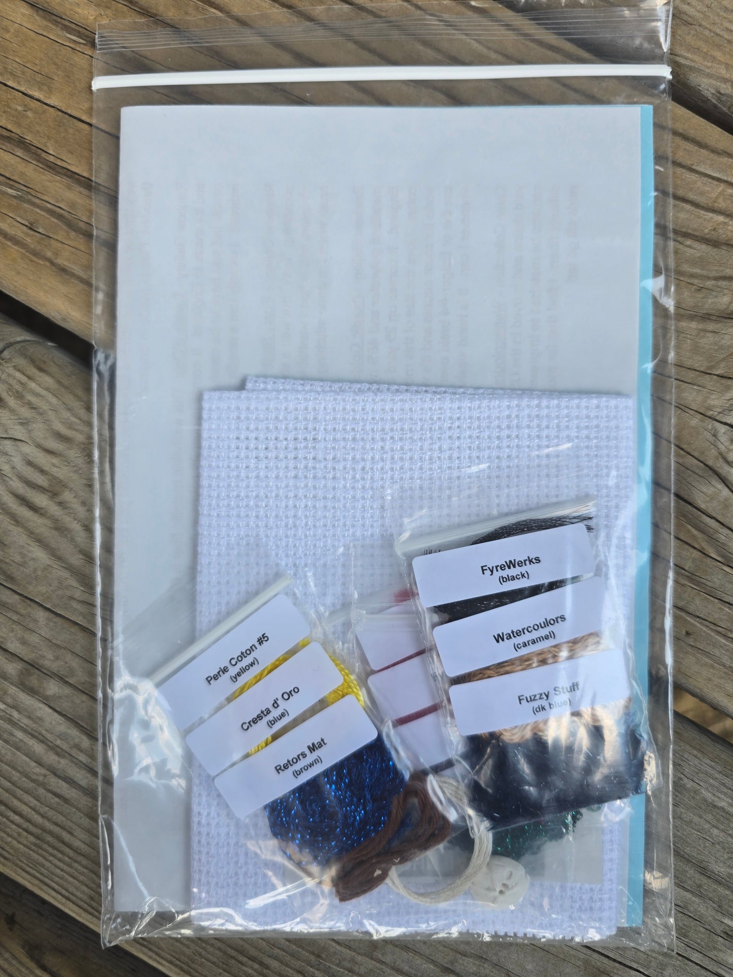 The Stitchworks - Fibers n Stuff - By the Sea Kit