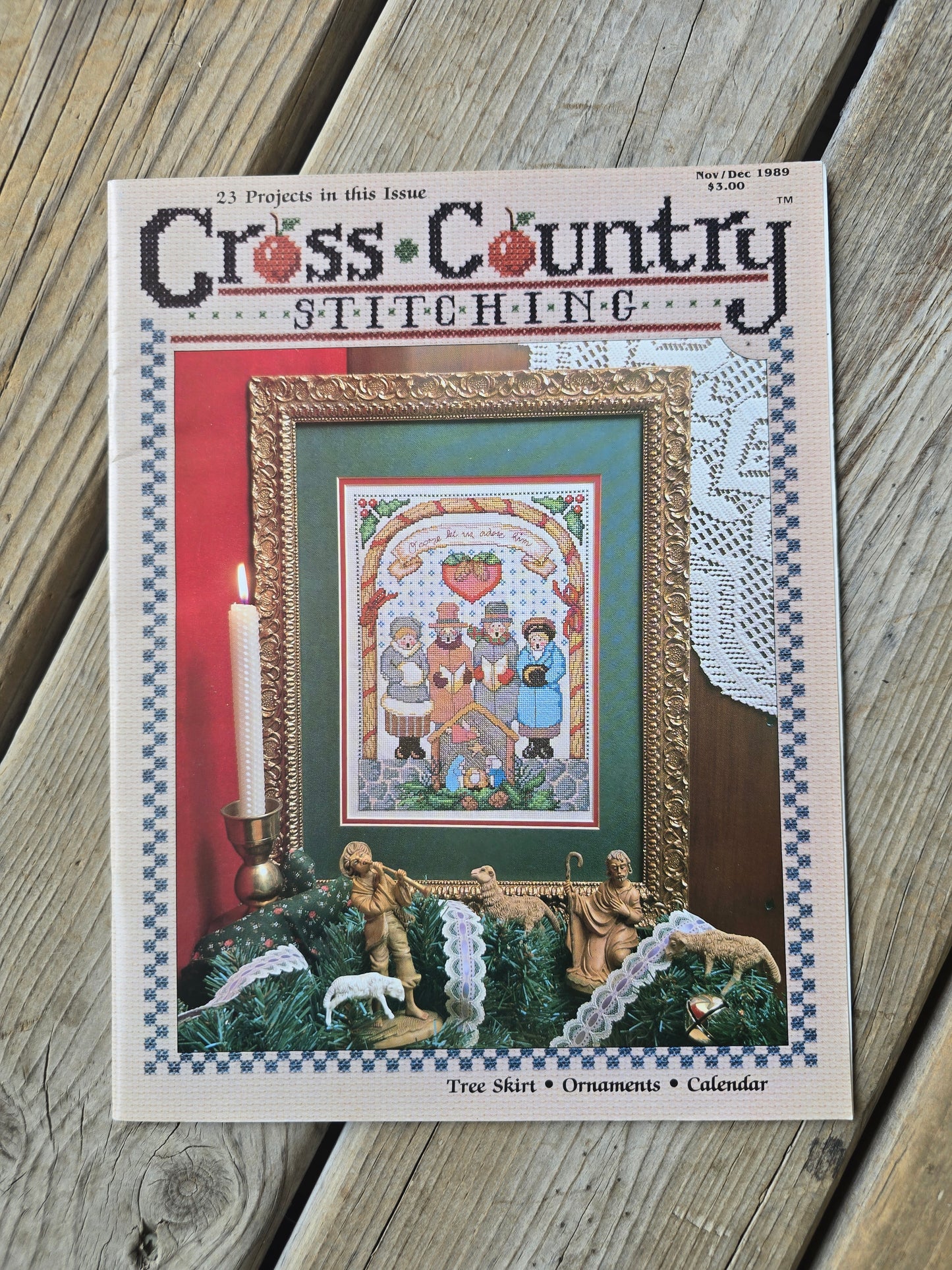 Cross Country Stitching Magazine - 1989 Bundle