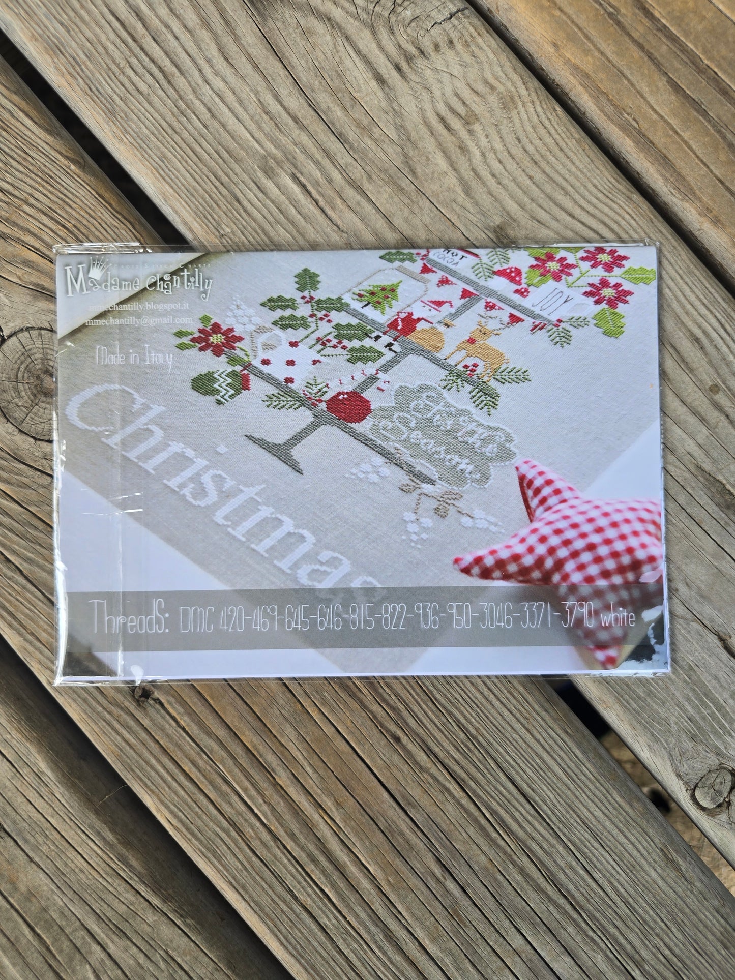 Madame Chantilly - Celebrate Christmas - Cross Stitch Pattern