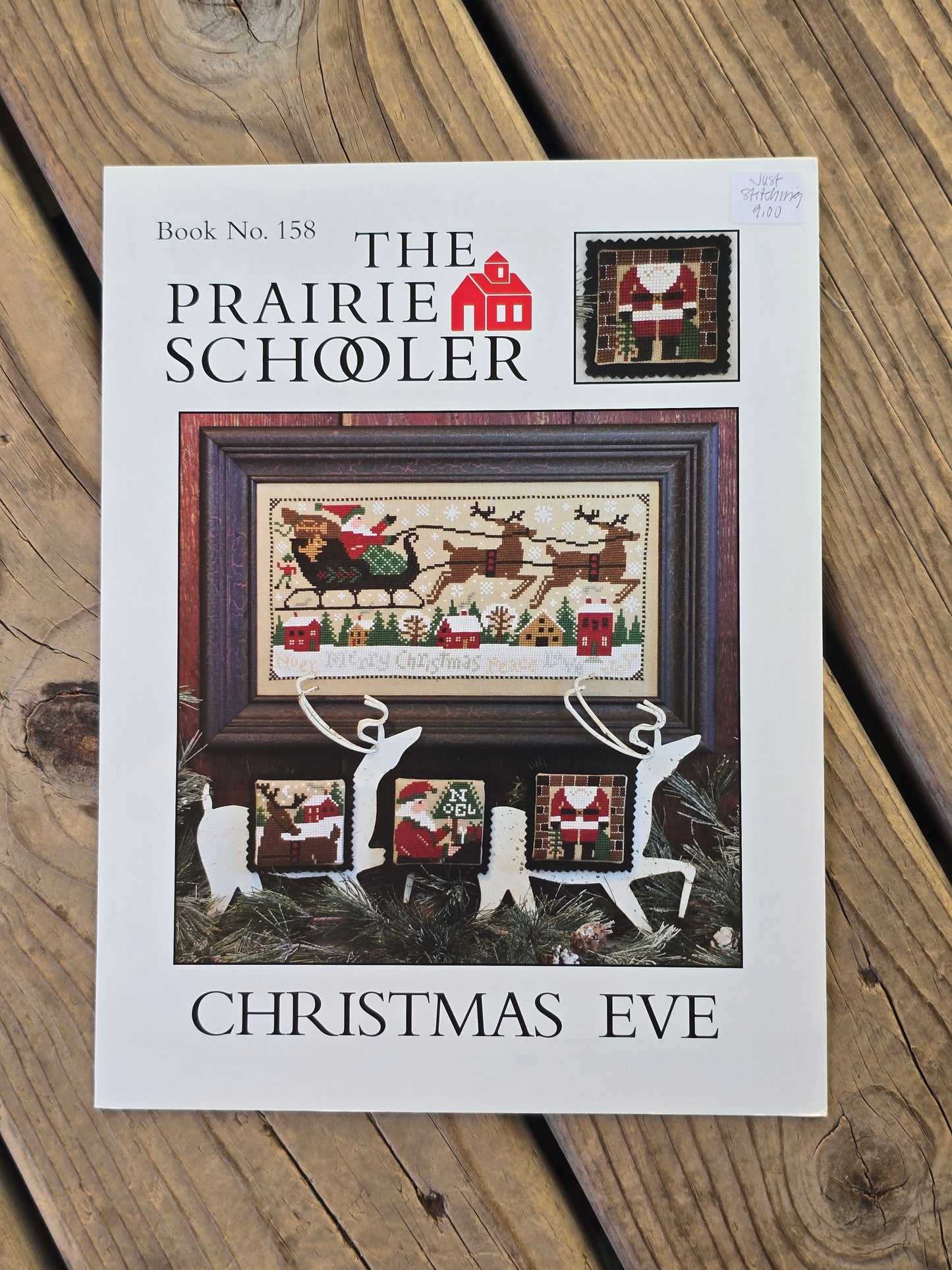 The Prairie Schooler - Christmas Eve - Book No. 158 - Cross Stitch Pattern