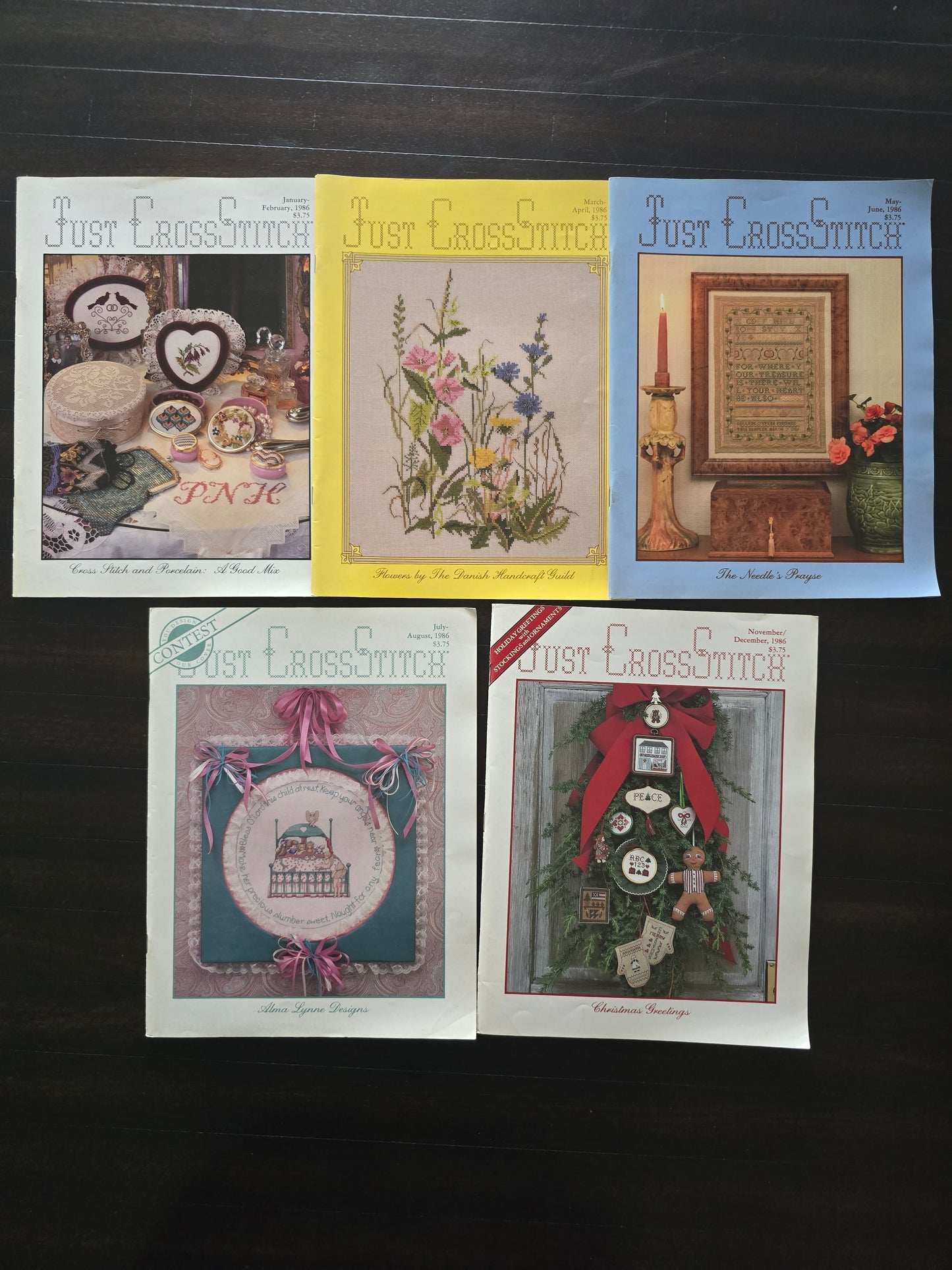 Just Cross Stitch - 1986 - Magazine Bundle
