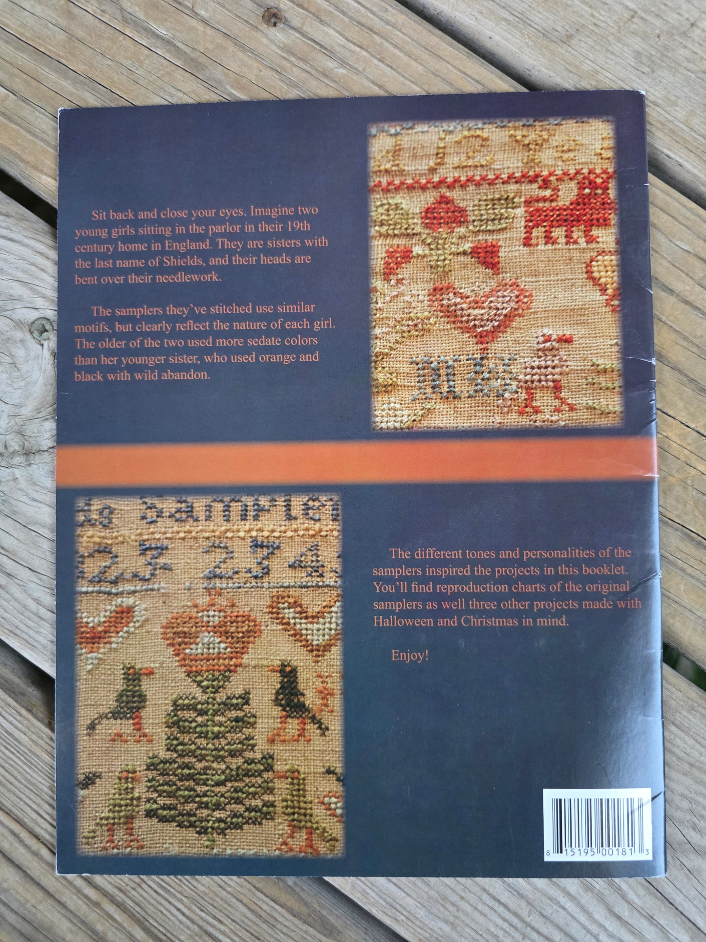Blackbird Designs - Sisters - Cross Stitch Pattern Book