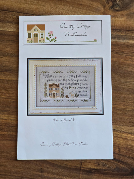 Country Cottage Needleworks - Forest Snowfall - No. 12 - Cross Stitch Pattern