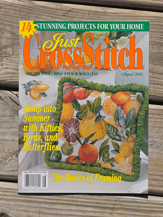Just Cross Stitch - August 2001 - Single Issue