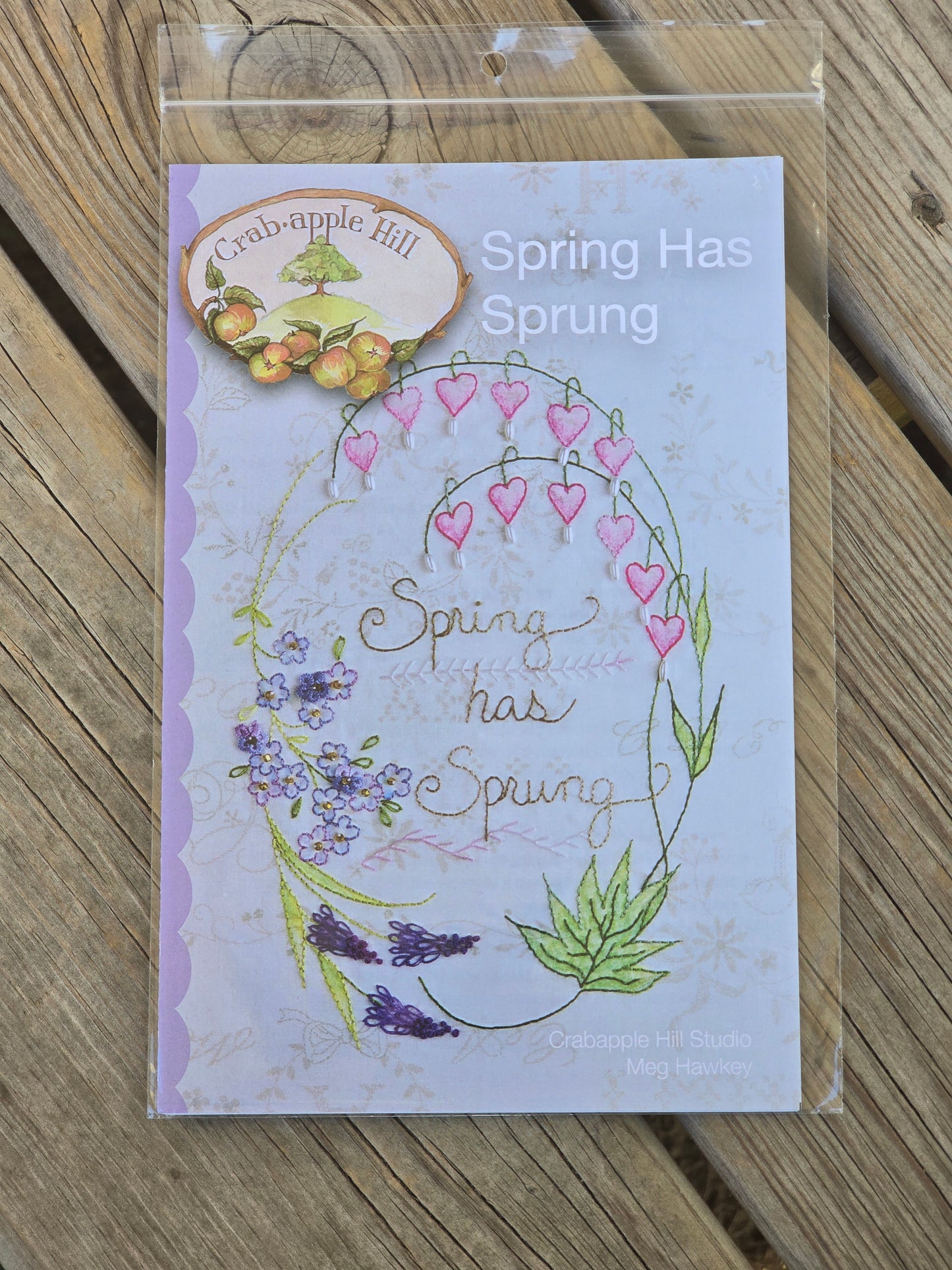 Crab-apple Hill - Spring Has Sprung - Embroidery Pattern
