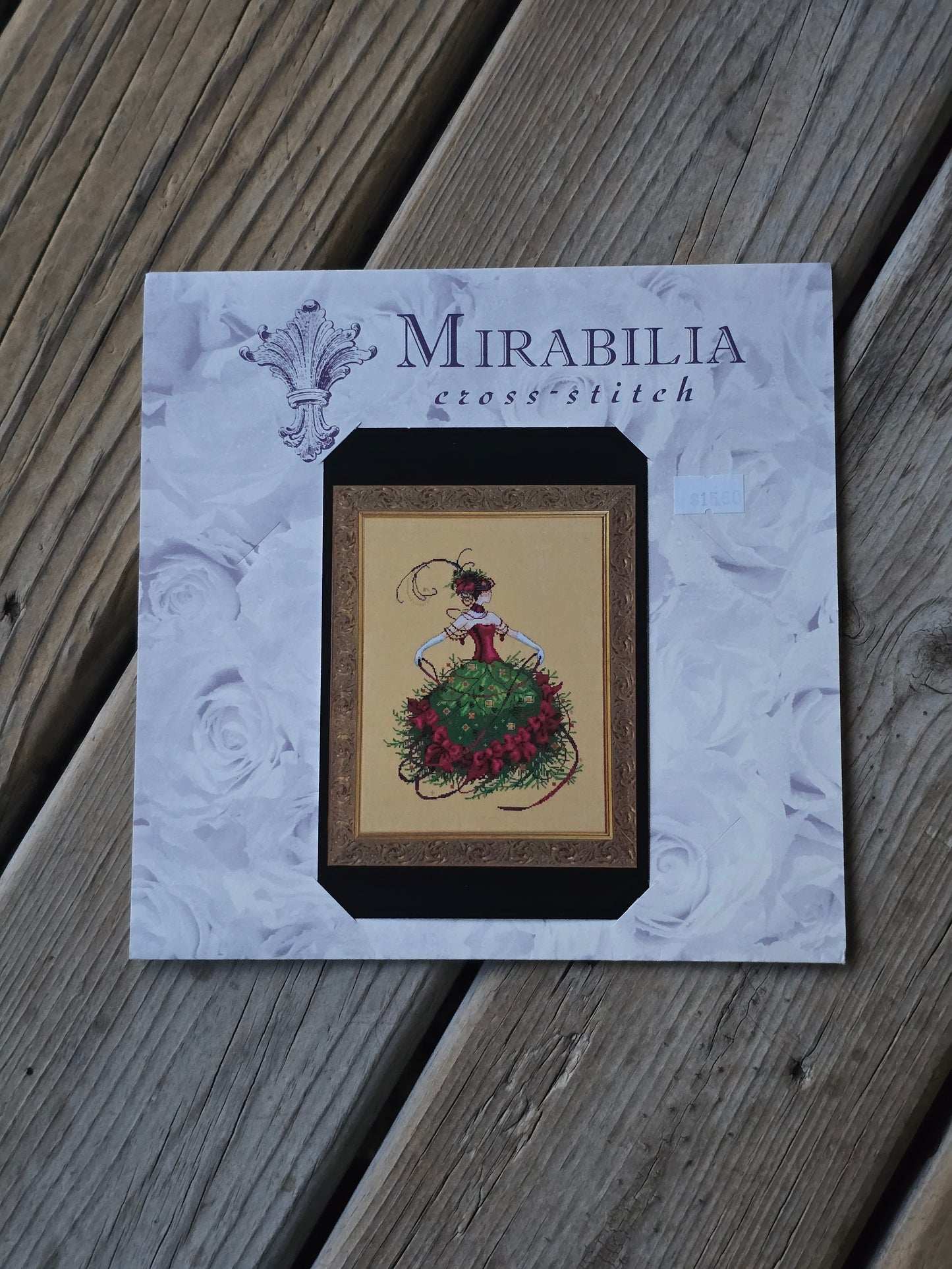 Mirabilia - Miss Christmas Eve - Cross Stitch Pattern with Embellishment Pack