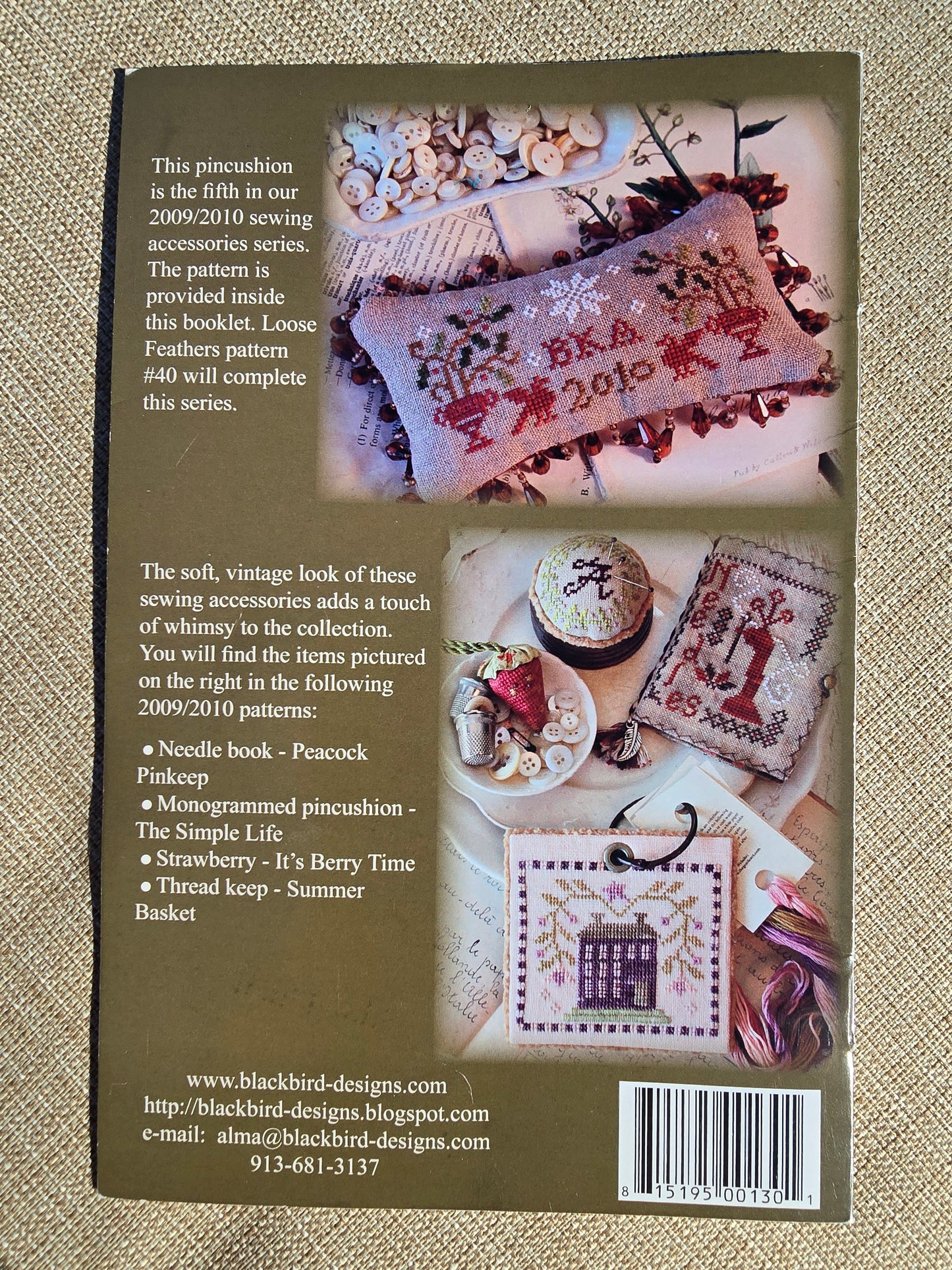 Blackbird Designs - We Live in Hope - Two Sampler Patterns Included