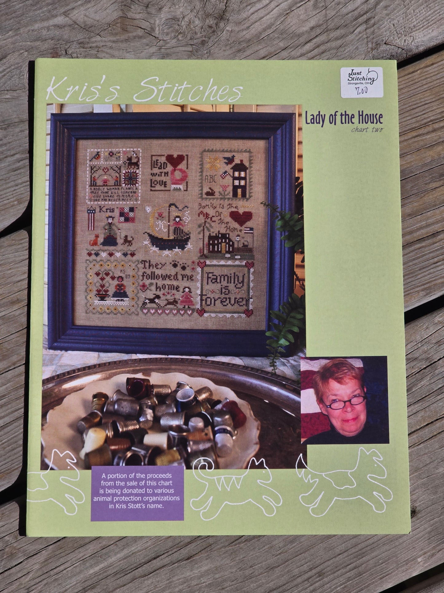 Norden Crafts, Ltd. - Kris's Stitches - Lady of the House - Chart Two - Cross Stitch Pattern