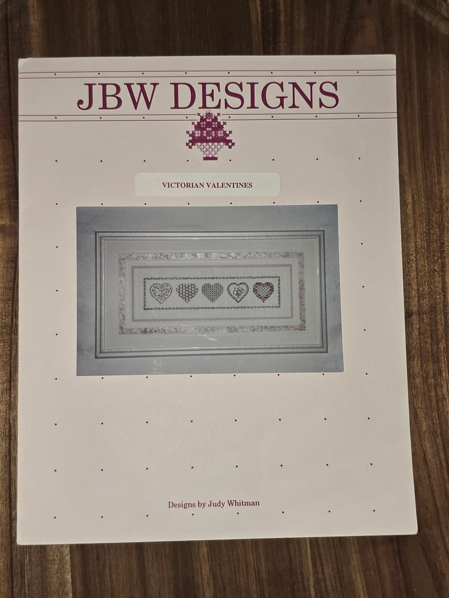 JBW Designs - Victorian Valentines - Cross Stitch Pattern