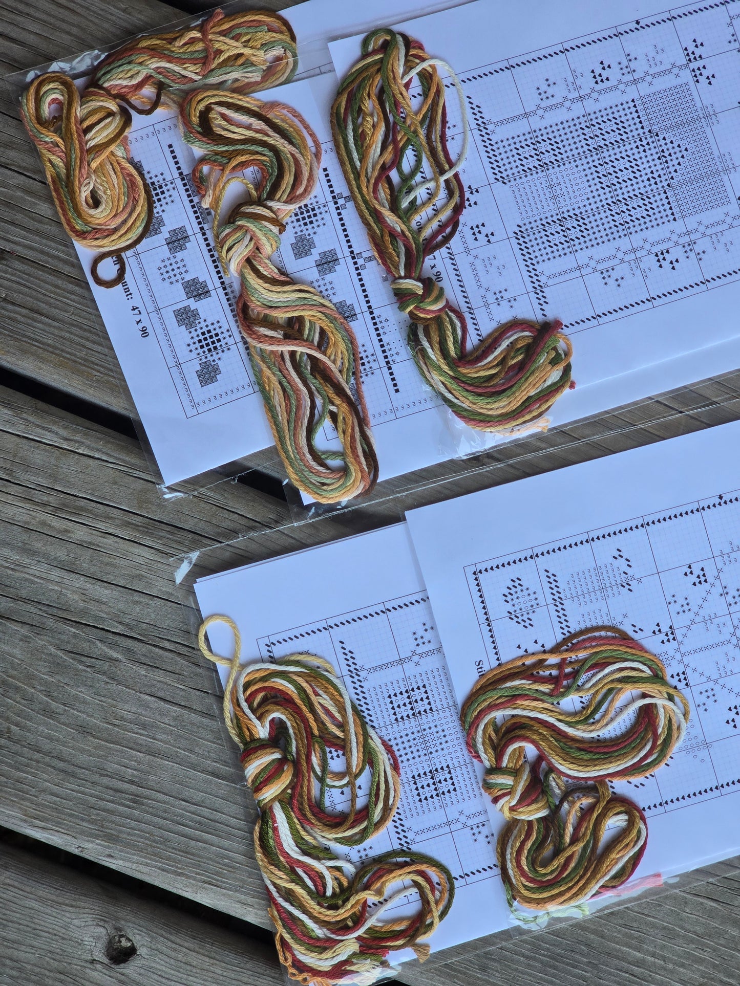 Country Cottage Needleworks - Fall Festival Series - Set of Charts (1-5) - Cross Stitch Pattern