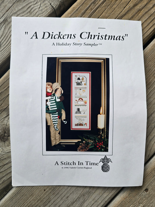 A Stitch in Time - A Dickens Christmas - A Holiday Story Sampler - Cross Stitch Kit