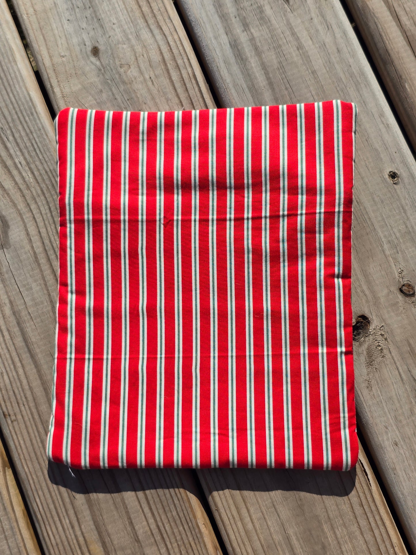 K Heinz Designz - Cloth Project Bag - Santa and Elf