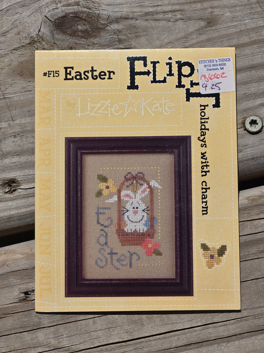 Lizzie Kate - Easter - Flip It - Cross Stitch Pattern