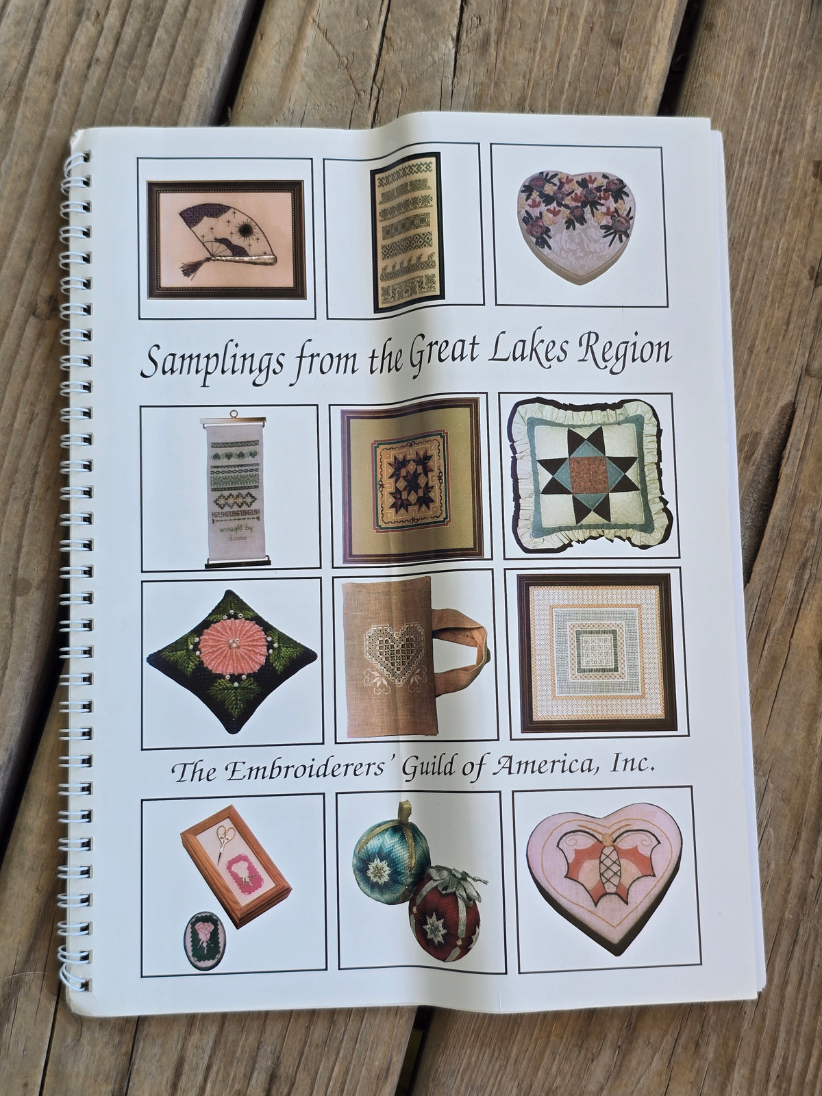 The Embroiderers' Guild Of America, Inc. - Samplings from the Great Lakes Region - Pattern Booklet