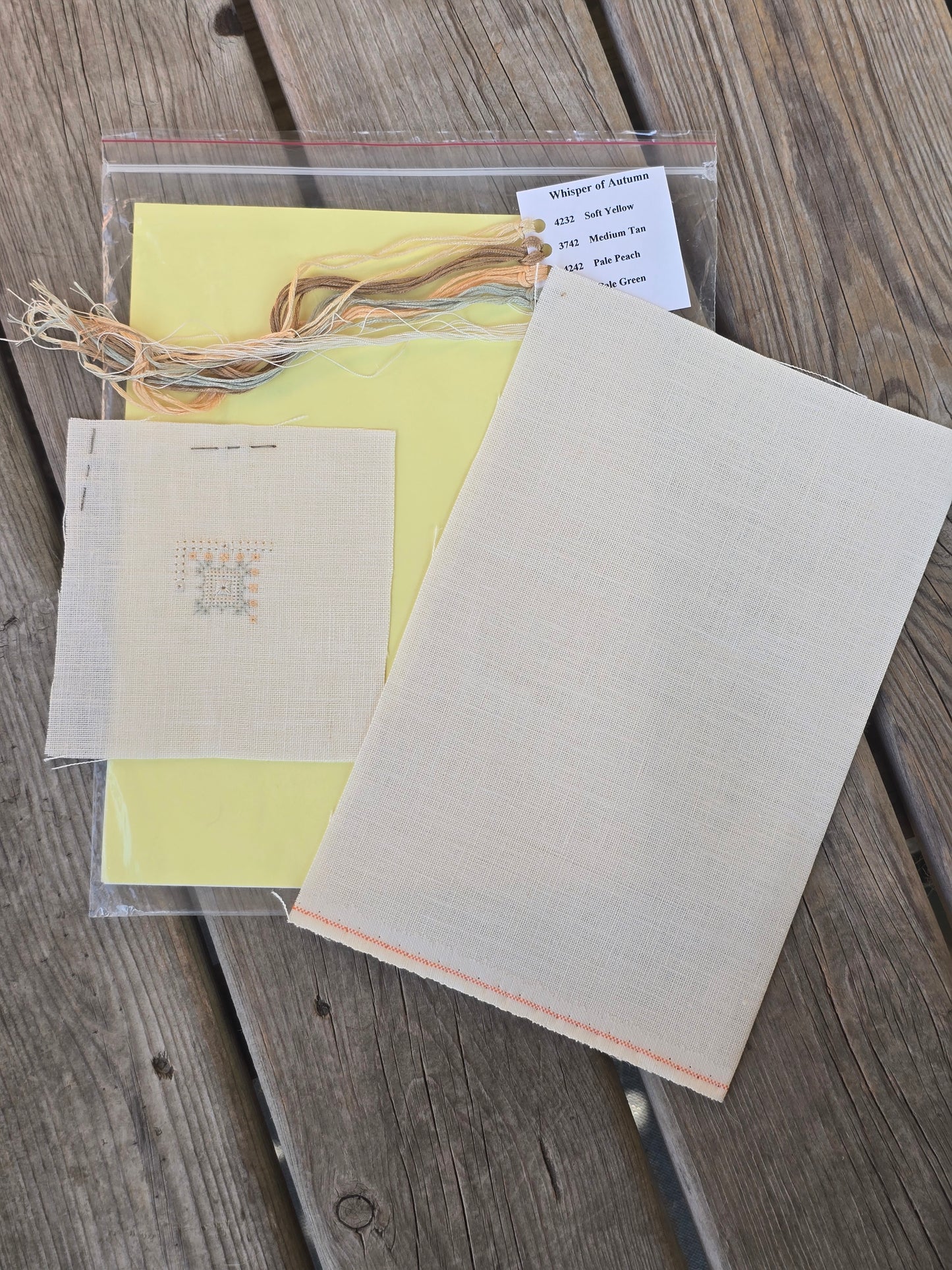 Earth Threads - Whisper of Autumn - Cross Stitch Kit