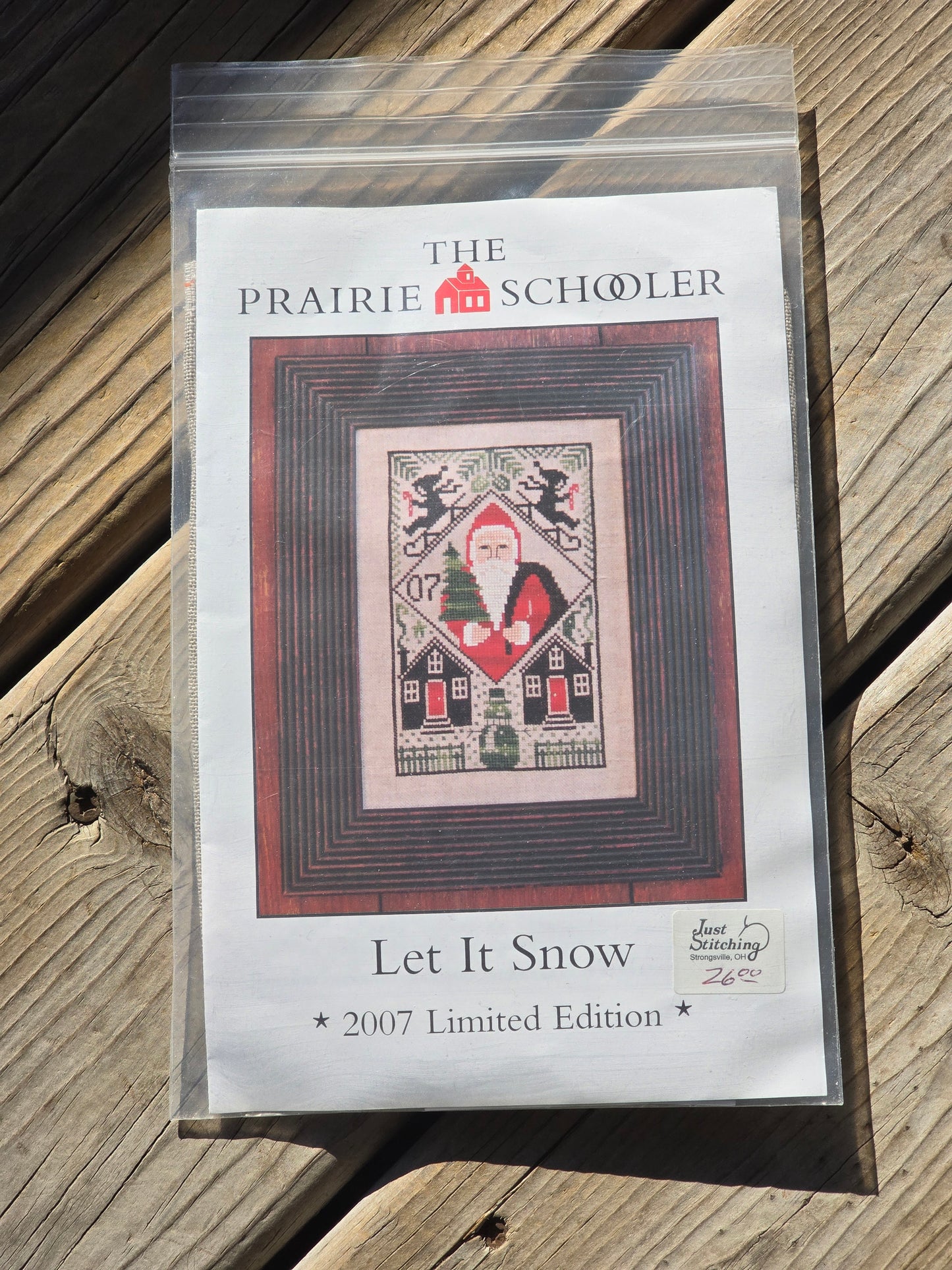 The Prairie Schooler - Let It Snow - 2007 Limited Edition - Cross Stitch Kit