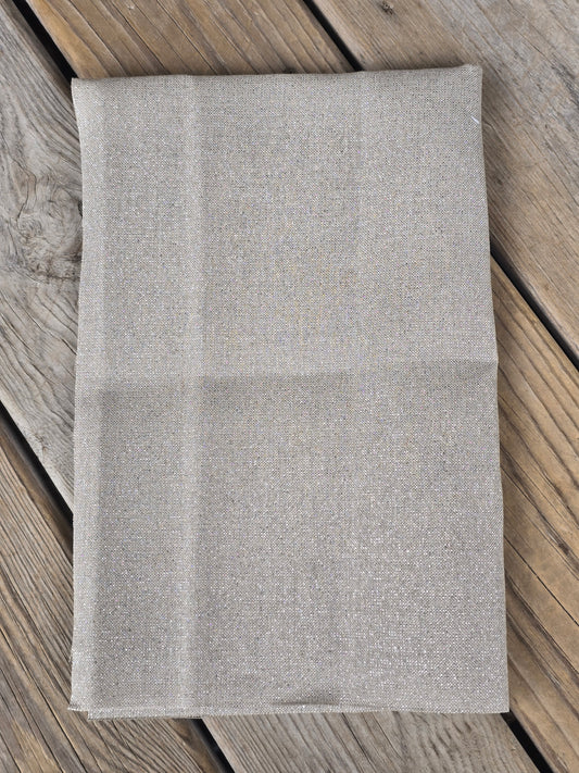 Zweigart - 32 Count Belfast Linen - Raw/Silver - Cross Stitch Cloth - Nashville Needlework Market