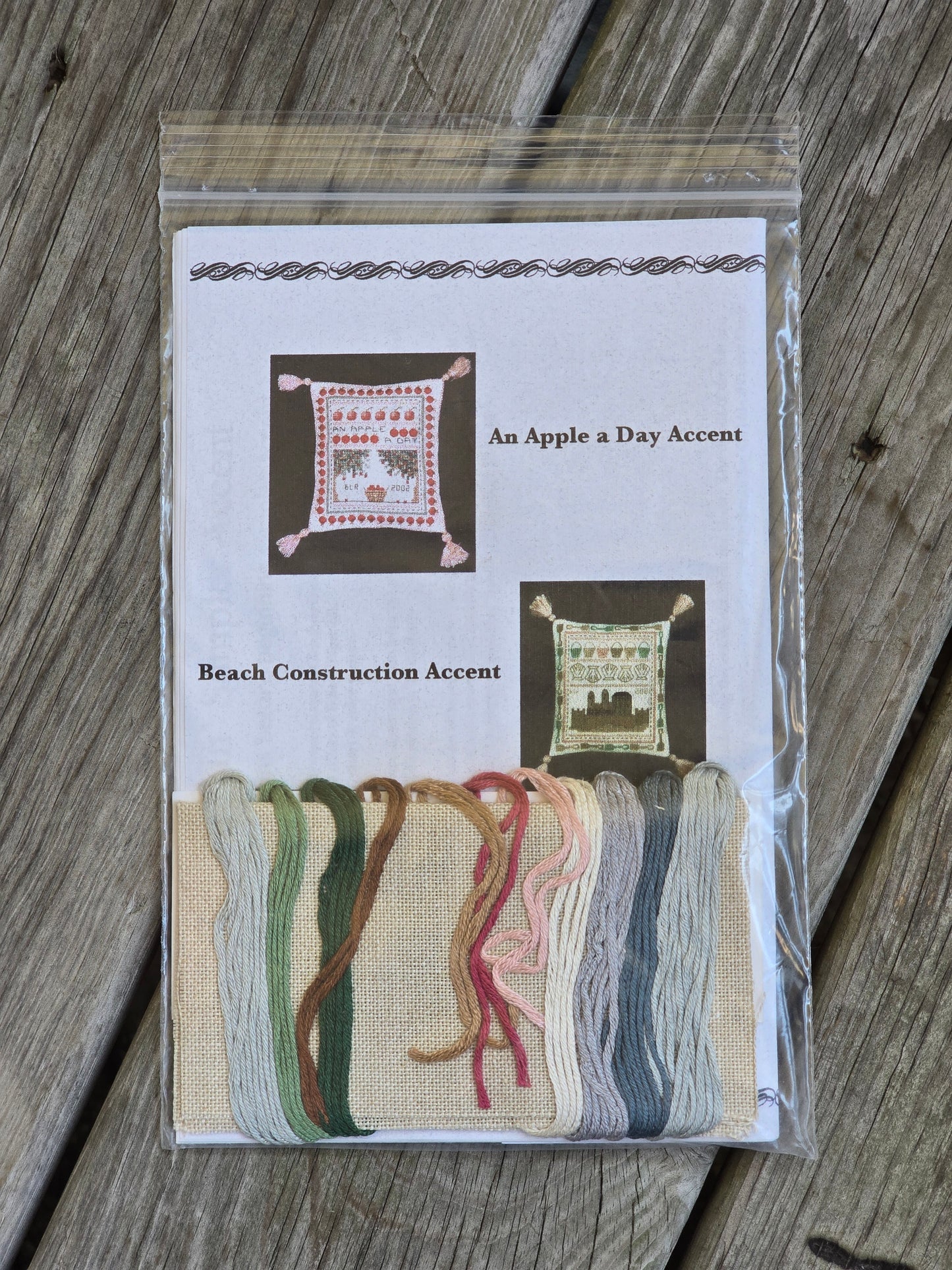 Periwinkle Promises - Gone Fishin' - Sampler Accents - Cross Stitch Kit